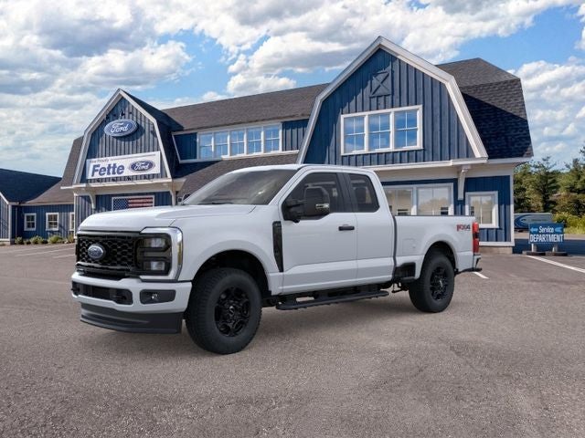 2026 Ford F-350SD XL in Oxford White — front three-quarter view