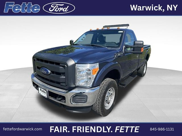 2016 Ford F-350SD XL in Blue Jeans Metallic — front three-quarter view