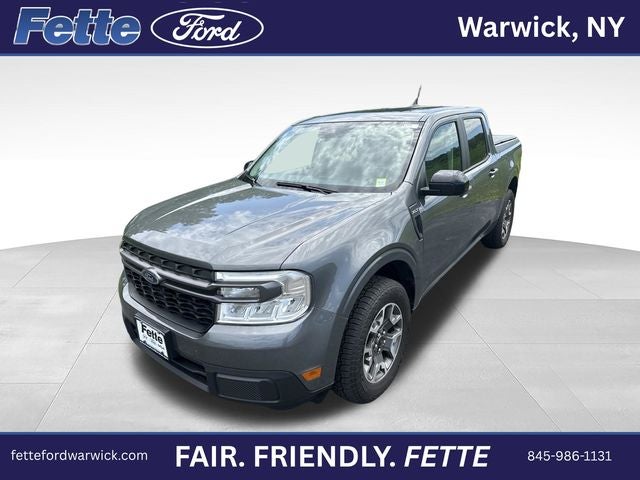 2024 Ford Maverick XLT in Carbonized Gray Metallic — front three-quarter view